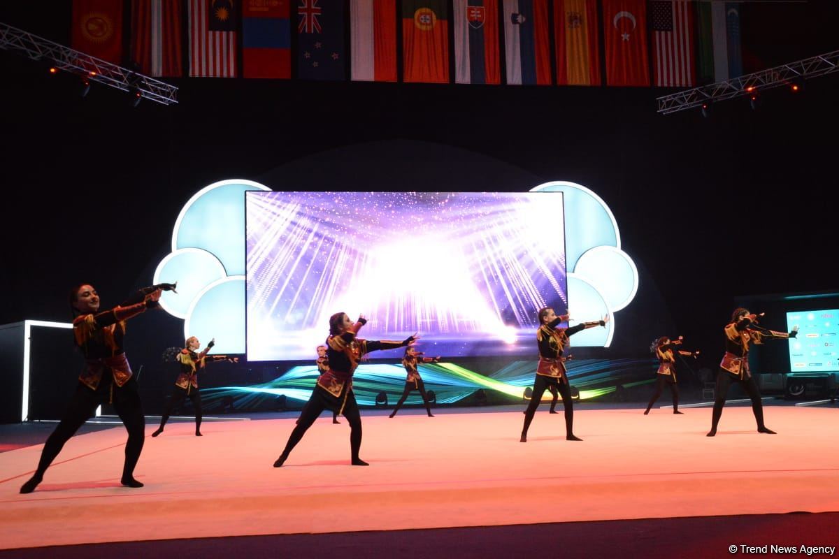 First day of 9th FIG Rhythmic Gymnastics World Cup starts in Baku (PHOTO)