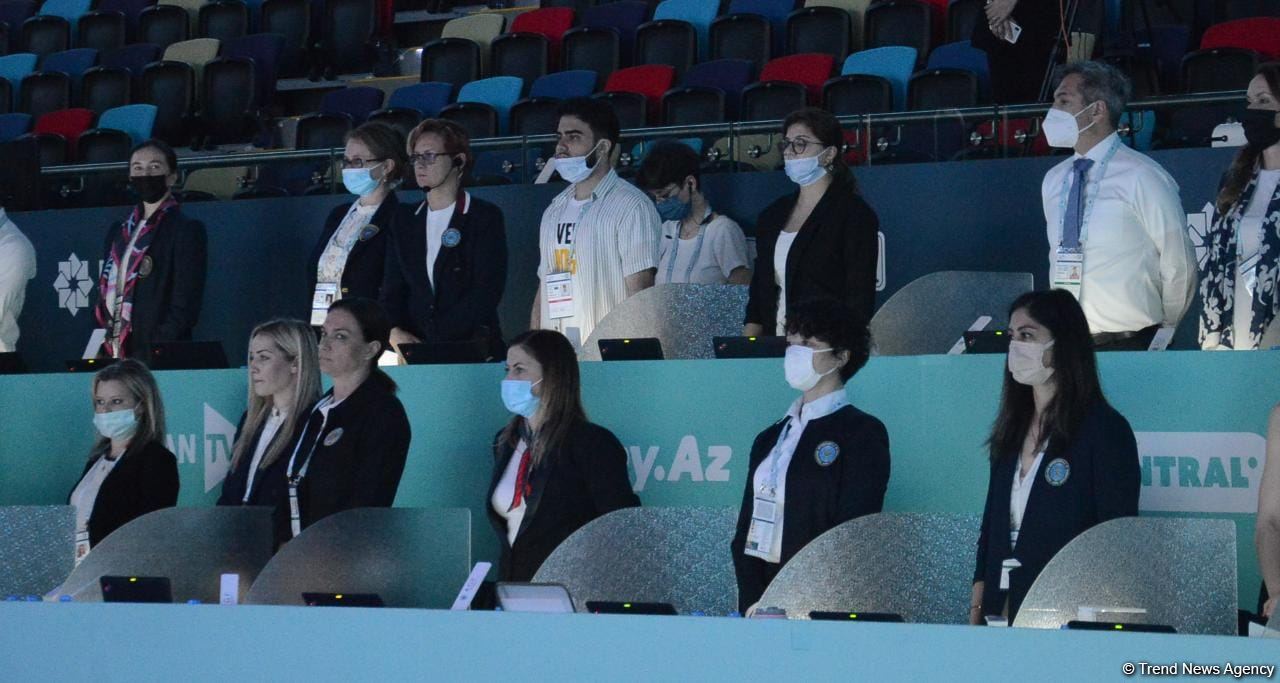 First day of 9th FIG Rhythmic Gymnastics World Cup starts in Baku (PHOTO)