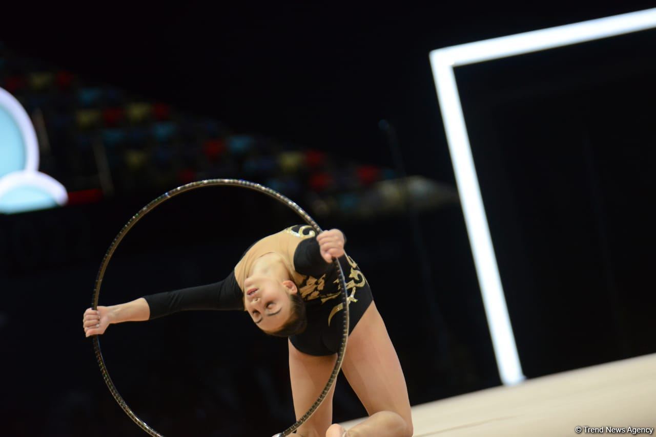 FIG Rhythmic Gymnastics World Cup competitions continue in Baku (PHOTO)