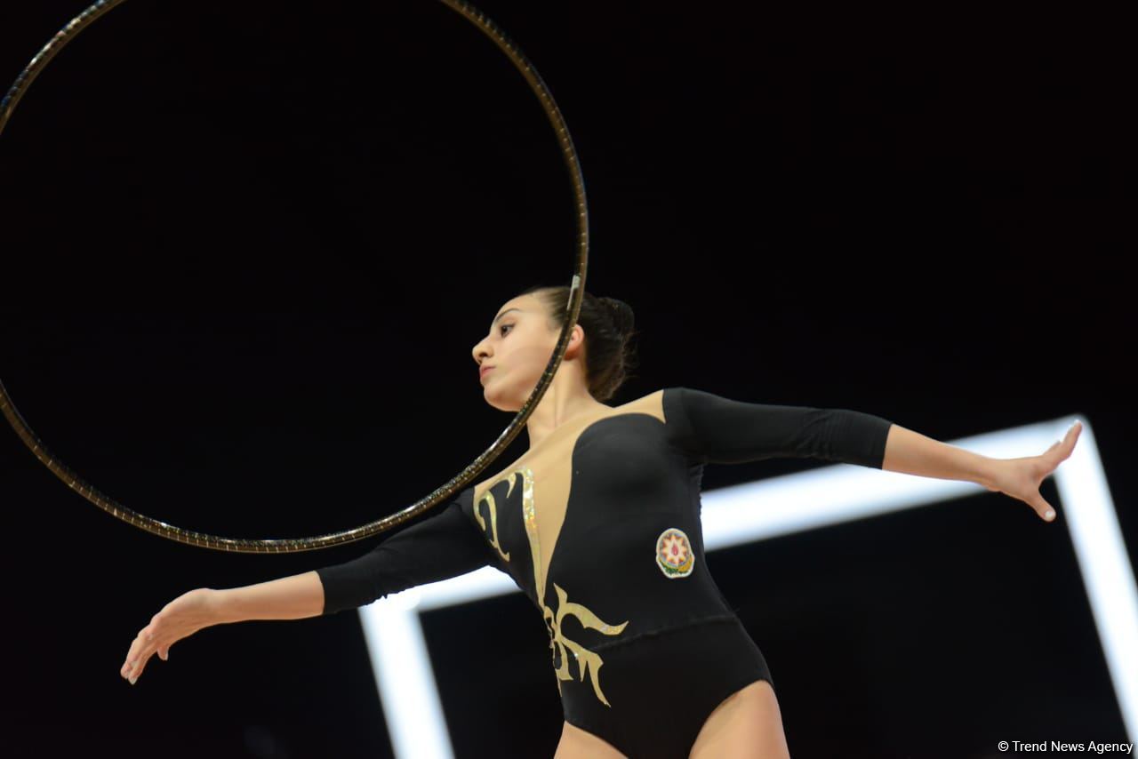 FIG Rhythmic Gymnastics World Cup competitions continue in Baku (PHOTO)