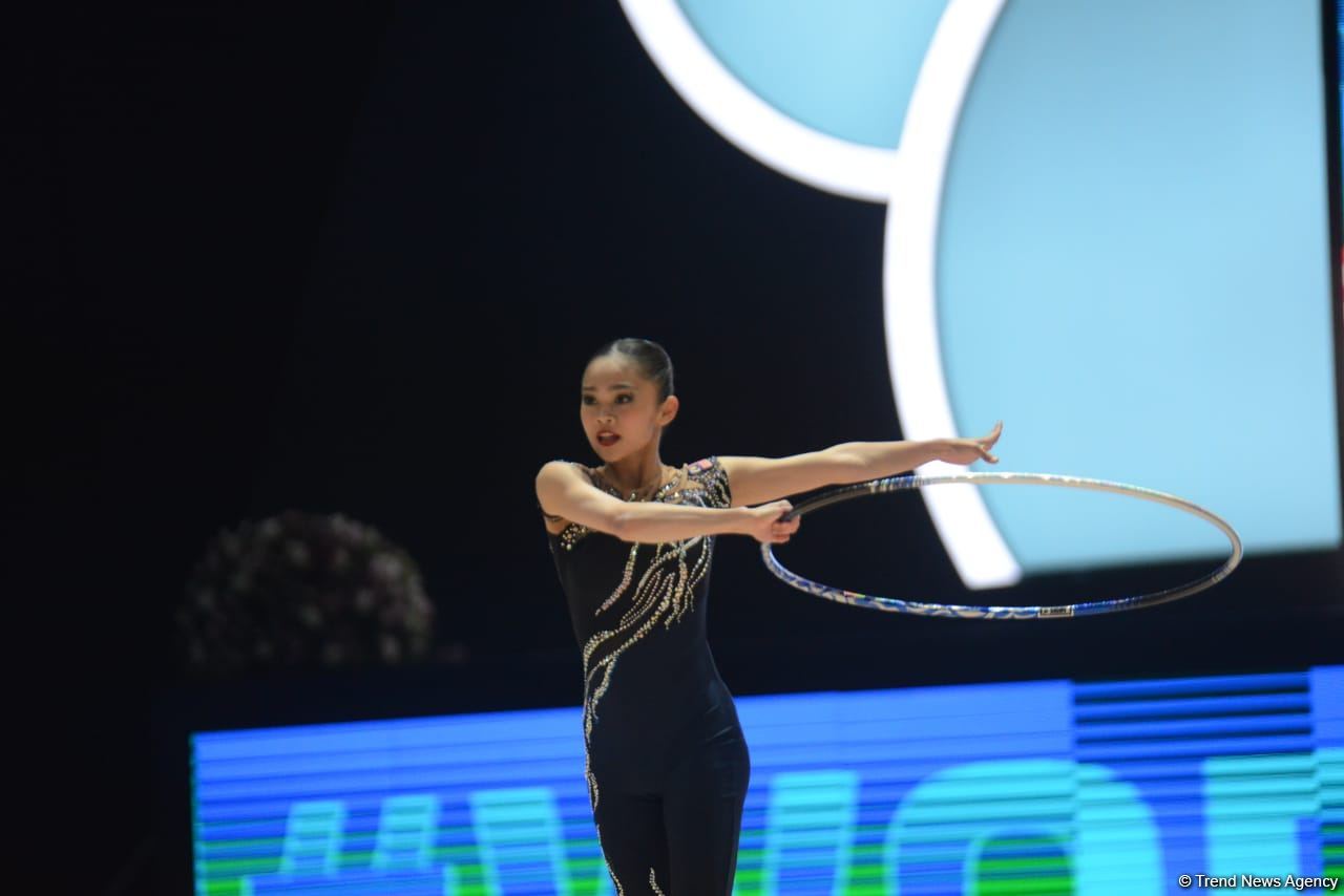 FIG Rhythmic Gymnastics World Cup competitions continue in Baku (PHOTO)
