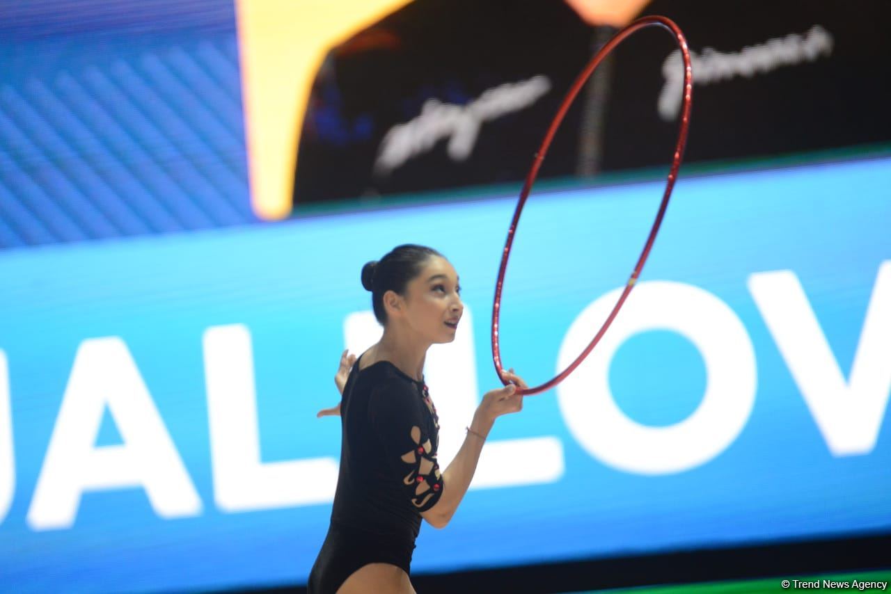 FIG Rhythmic Gymnastics World Cup competitions continue in Baku (PHOTO)