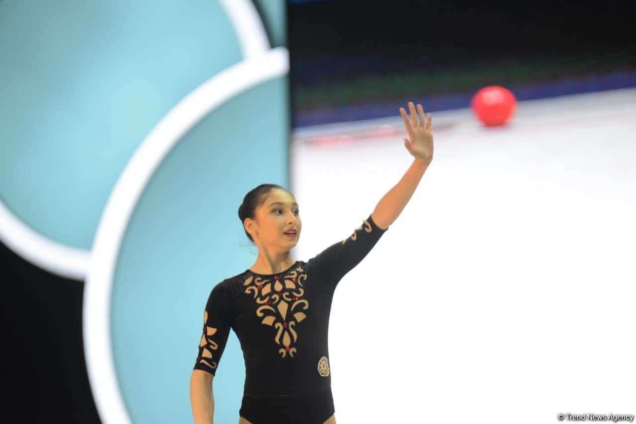 FIG Rhythmic Gymnastics World Cup competitions continue in Baku (PHOTO)