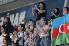 Яркость и красота – зрители в восторге от выступления участниц Кубка мира по художественной гимнастике в Баку (ФОТО)
