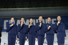 В Баку прошла церемония награждения победителей и призеров Кубка мира FIG по художественной гимнастике (ФОТО)