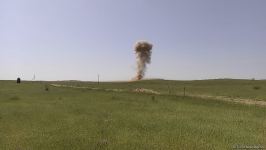 Delegation of representatives of international think tanks familiarize with demining process in Azerbaijan’s Karabakh (PHOTO)