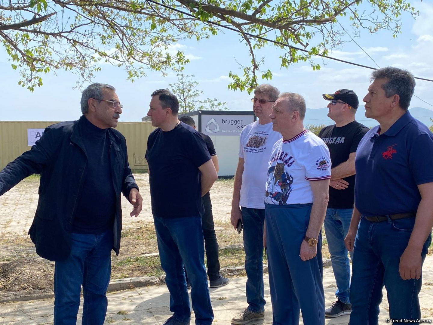 Начался визит в Агдам членов комитета при Совете глав правительств стран СНГ (ФОТО)
