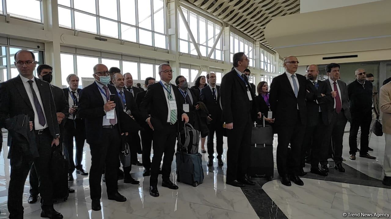 Representatives of world's leading think tanks get acquainted with Azerbaijan's Fuzuli airport (PHOTO)