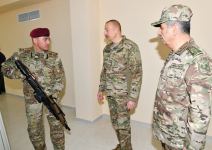 Президент Азербайджана, Верховный главнокомандующий Вооруженными силами Ильхам Алиев посетил Н-скую воинскую часть Сил спецназа минобороны (ФОТО/ВИДЕО)