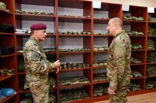 Президент Азербайджана, Верховный главнокомандующий Вооруженными силами Ильхам Алиев посетил Н-скую воинскую часть Сил спецназа минобороны (ФОТО/ВИДЕО)