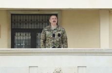 Президент Азербайджана, Верховный главнокомандующий Вооруженными силами Ильхам Алиев посетил Н-скую воинскую часть Сил спецназа минобороны (ФОТО/ВИДЕО)