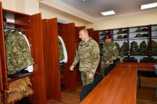 Президент Азербайджана, Верховный главнокомандующий Вооруженными силами Ильхам Алиев посетил Н-скую воинскую часть Сил спецназа минобороны (ФОТО/ВИДЕО)