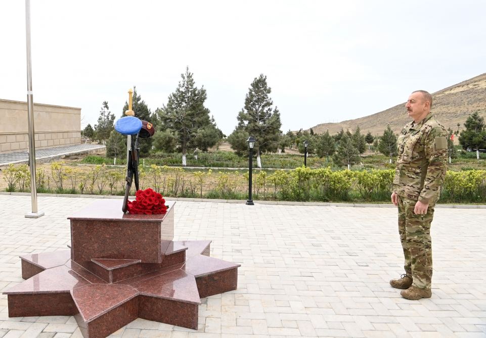 Президент Азербайджана, Верховный главнокомандующий Вооруженными силами Ильхам Алиев посетил Н-скую воинскую часть Сил спецназа минобороны (ФОТО/ВИДЕО)