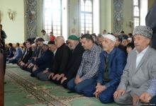 В мечетях Азербайджана совершен праздничный намаз (ФОТО)