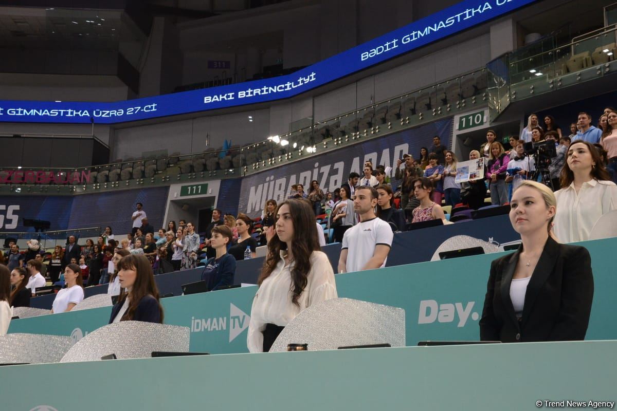 First day of 27th Baku Championship in Rhythmic Gymnastics among Age Categories kicks off (PHOTO)