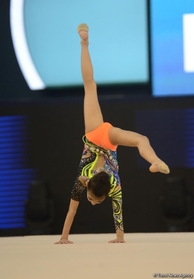 First day of 27th Baku Championship in Rhythmic Gymnastics among Age Categories kicks off (PHOTO)
