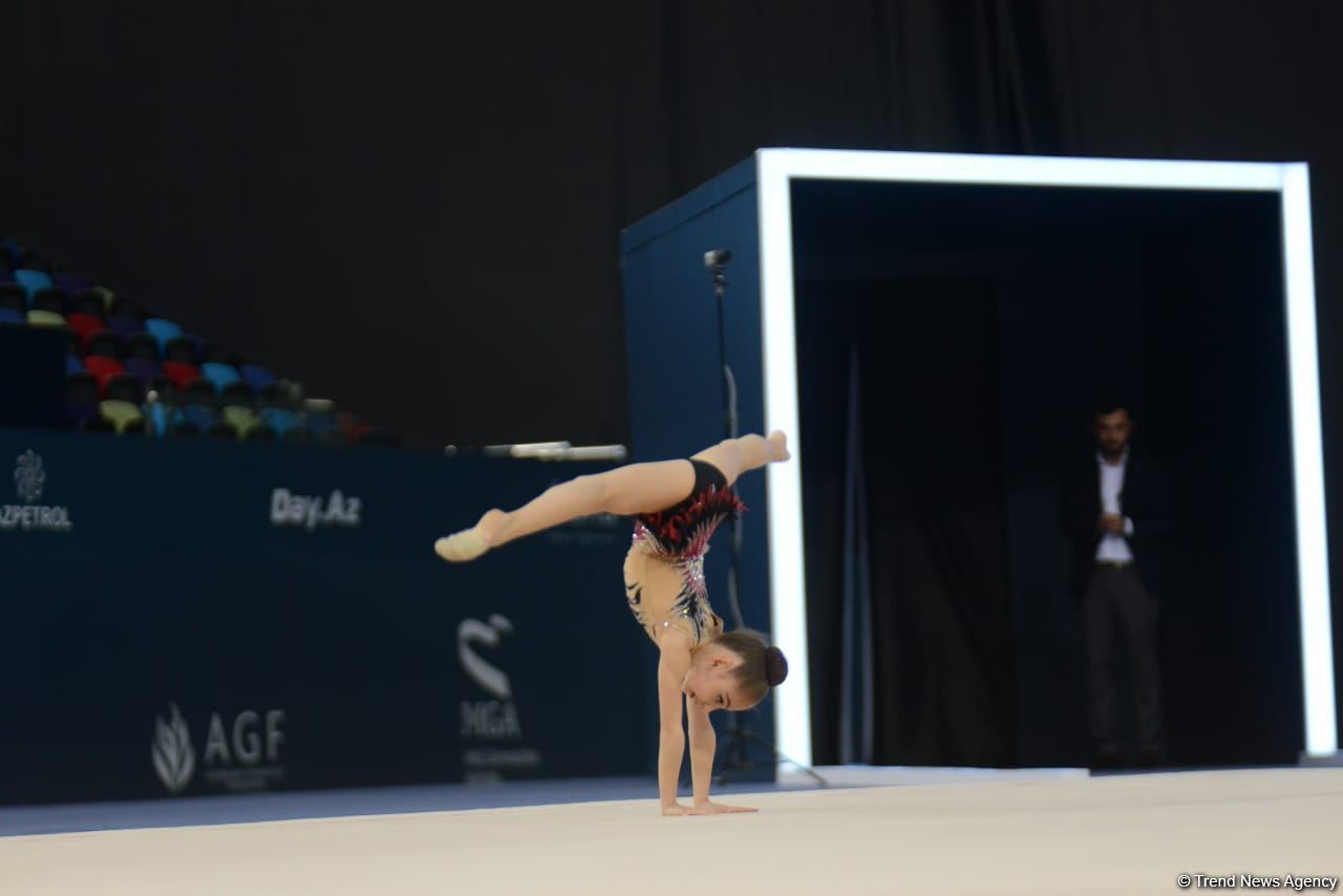 First day of 27th Baku Championship in Rhythmic Gymnastics among Age Categories kicks off (PHOTO)