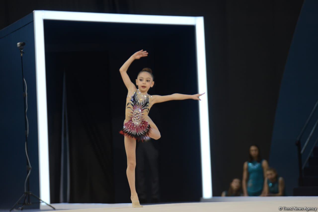 First day of 27th Baku Championship in Rhythmic Gymnastics among Age Categories kicks off (PHOTO)