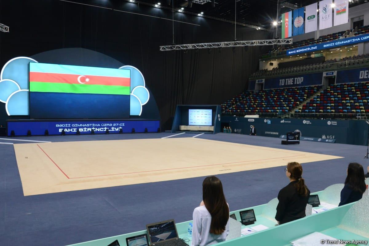 First day of 27th Baku Championship in Rhythmic Gymnastics among Age Categories kicks off (PHOTO)