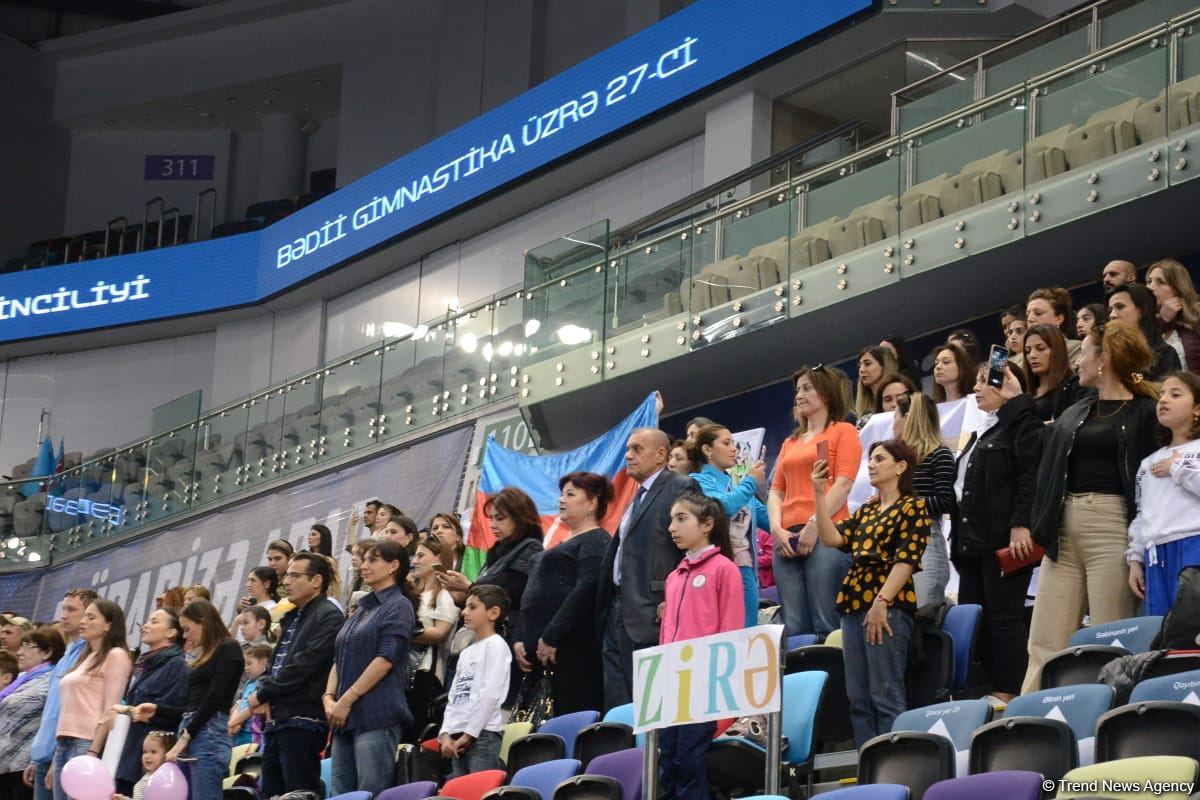 First day of 27th Baku Championship in Rhythmic Gymnastics among Age Categories kicks off (PHOTO)