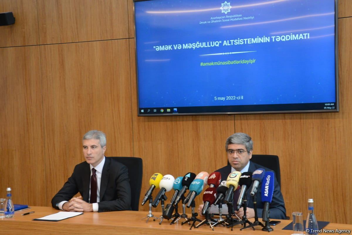 Минтруда Азербайджана запустило подсистему «Трудовые отношения и занятость» (ФОТО)
