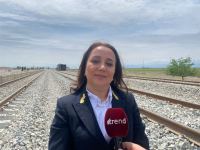 Назван объем выполненных работ по строительству железной дороги Барда-Агдам (ФОТО)