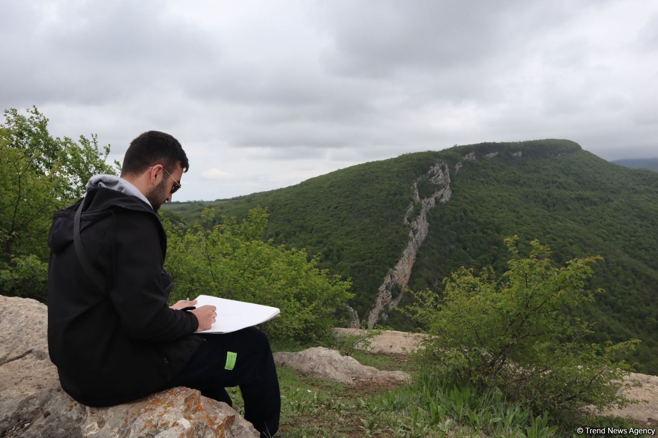 Azerbaijan holds plein air event in Shusha within framework of International Culinary Festival (PHOTO)
