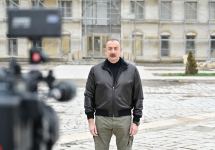 Президент Ильхам Алиев выступил с обращением из города Шуша (ФОТО/ВИДЕО)