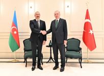 President Ilham Aliyev meets with President Recep Tayyip Erdogan in Rize city (PHOTO)