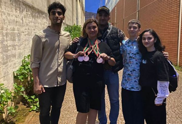 Azerbaijani gymnasts win two medals at Acrobatic Gymnastics World Cup in Portugal