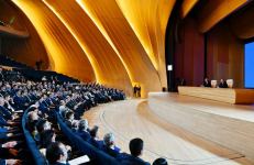 President Ilham Aliyev, President of Lithuania attend Azerbaijan-Lithuania business forum (PHOTO/VIDEO)