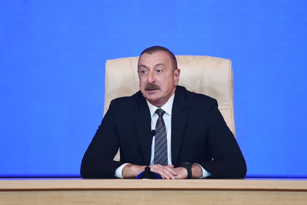 President Ilham Aliyev, President of Lithuania attend Azerbaijan-Lithuania business forum (PHOTO/VIDEO)