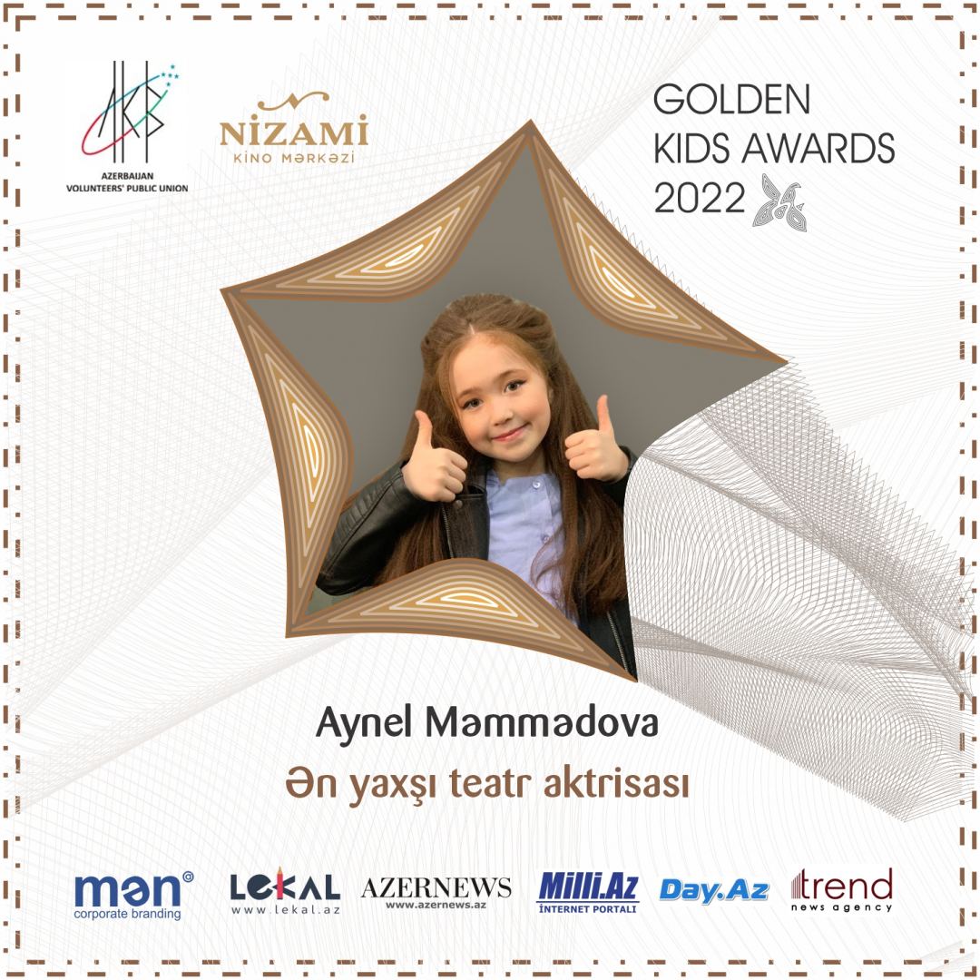 В Баку состоится церемония награждения победителей проекта Golden Kids Awards (ФОТО)