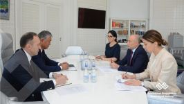 Министр культуры Азербайджана встретился с генеральным секретарем ТЮРКСОЙ (ФОТО)
