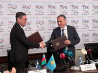 Подписан меморандум о создании Азербайджано-казахстанского экспертного совета (ФОТО)