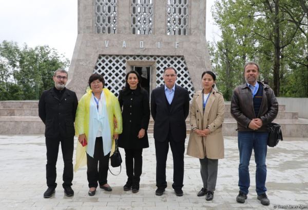 Azerbaijani, Turkish, Kazakh, Kyrgyz Ombudsmen arrive on visit to Karabakh's Shusha (PHOTO)