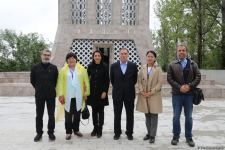 Azerbaijani, Turkish, Kazakh, Kyrgyz Ombudsmen arrive on visit to Karabakh's Shusha (PHOTO)