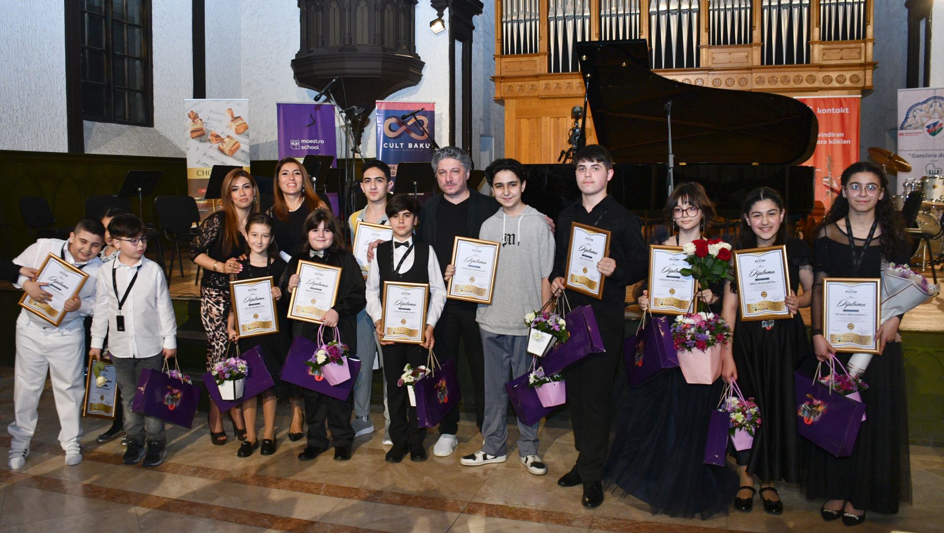 Таланты  Gənclərə dəstək стали сами юными участниками İnternational Baku Piano Festival  (ВИДЕО, ФОТО)