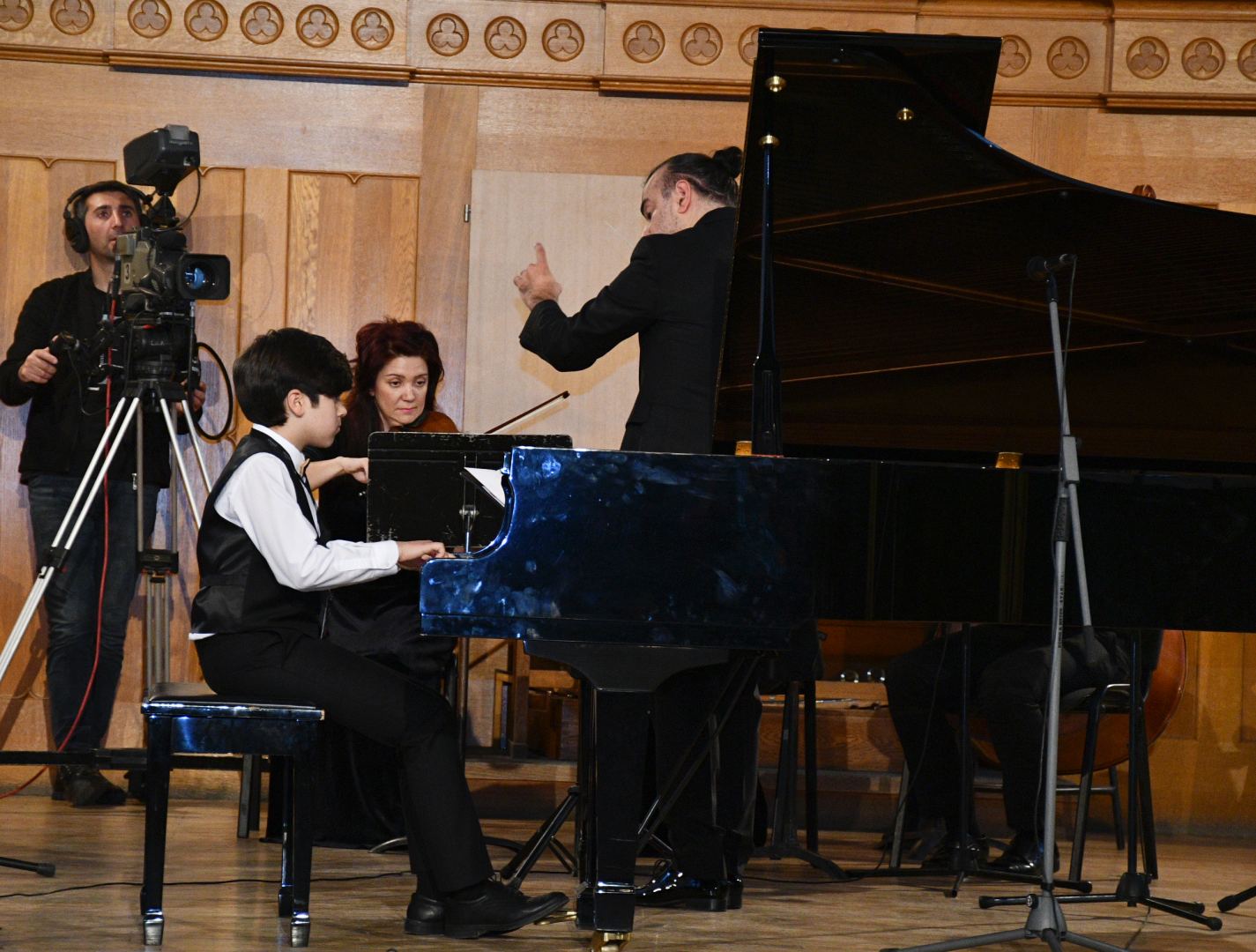 Таланты  Gənclərə dəstək стали сами юными участниками İnternational Baku Piano Festival  (ВИДЕО, ФОТО)