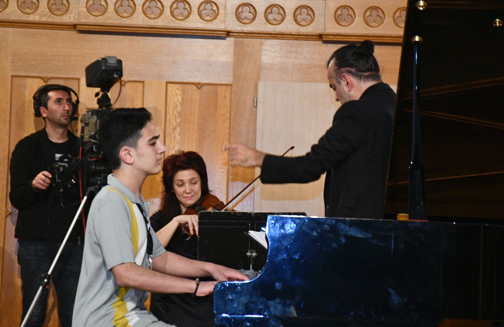 Таланты  Gənclərə dəstək стали сами юными участниками İnternational Baku Piano Festival  (ВИДЕО, ФОТО)