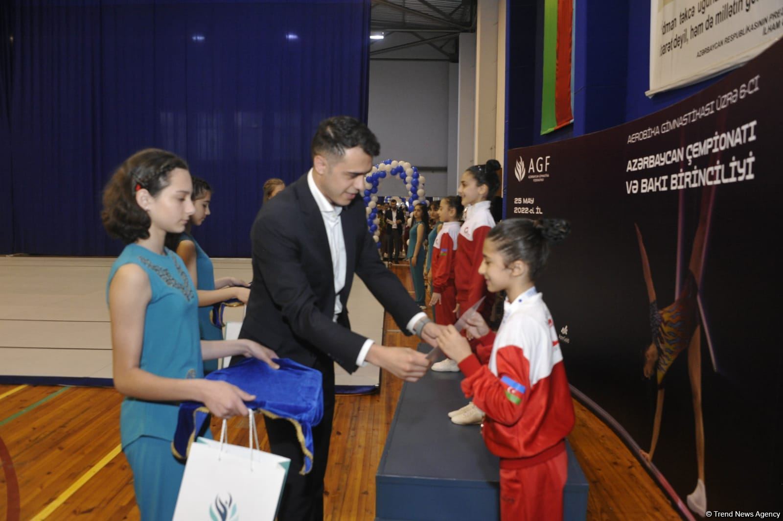 Baku holds award ceremony for winners of 6th Azerbaijan and Baku Championships in Aerobic Gymnastics in children age category (PHOTO)