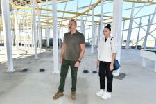 Президент Ильхам Алиев и Первая леди Мехрибан Алиева ознакомились со строительством Зангиланского международного аэропорта (ФОТО/ВИДЕО)