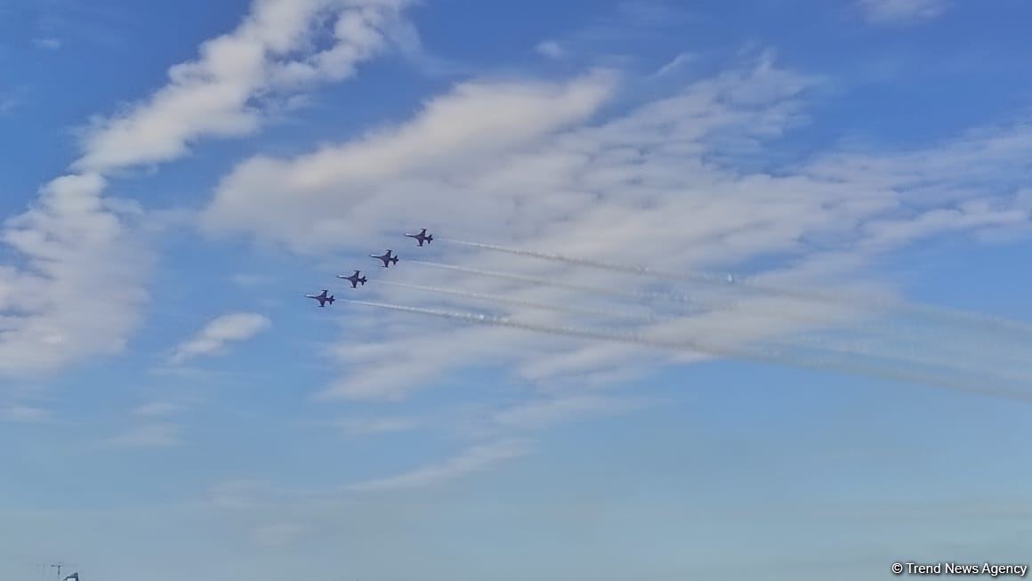 В рамках фестиваля TEKNOFEST в Баку состоялось авиашоу (ФОТО/ВИДЕО)