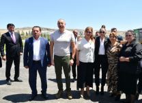 Президент Ильхам Алиев и Первая леди Мехрибан Алиева приняли участие в церемонии открытия первого этапа проекта «Умное село» в Зангиланском районе (ФОТО/ВИДЕО)