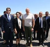 Президент Ильхам Алиев и Первая леди Мехрибан Алиева приняли участие в церемонии открытия первого этапа проекта «Умное село» в Зангиланском районе (ФОТО/ВИДЕО)