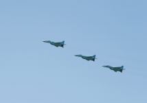 Президент Ильхам Алиев, Президент Реджеп Тайип Эрдоган, Первые леди Мехрибан Алиева и Эмине Эрдоган наблюдали за авиашоу на «ТЕХНОФЕСТ Азербайджан» (ФОТО)