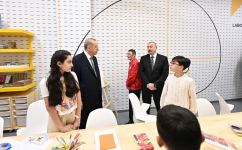 Президенты Азербайджана и Турции приняли участие в открытии Бакинского центра ASAN xidmət номер 7 и центра Bilim Bakı (ФОТО)
