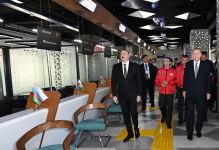 Президенты Азербайджана и Турции приняли участие в открытии Бакинского центра ASAN xidmət номер 7 и центра Bilim Bakı (ФОТО)
