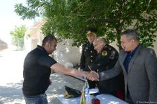 В исправительном учреждении №12 минюста Азербайджана распоряжение о помиловании коснулось двух осужденных (ФОТО)