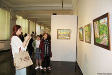 Старинные кварталы города Шуша в ярких красках Ровшана Байрамова (ФОТО)